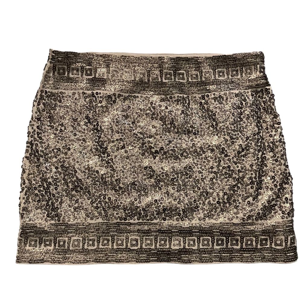 Express Sequin Mini Skirt